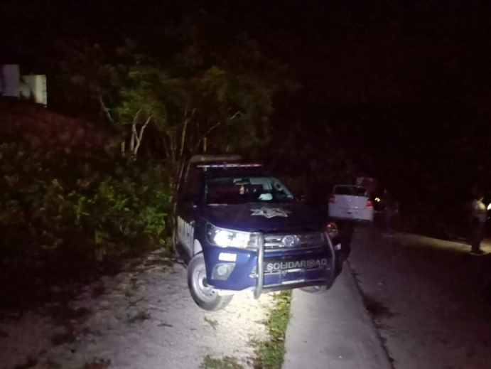 polive vehicle in puerto aventuras