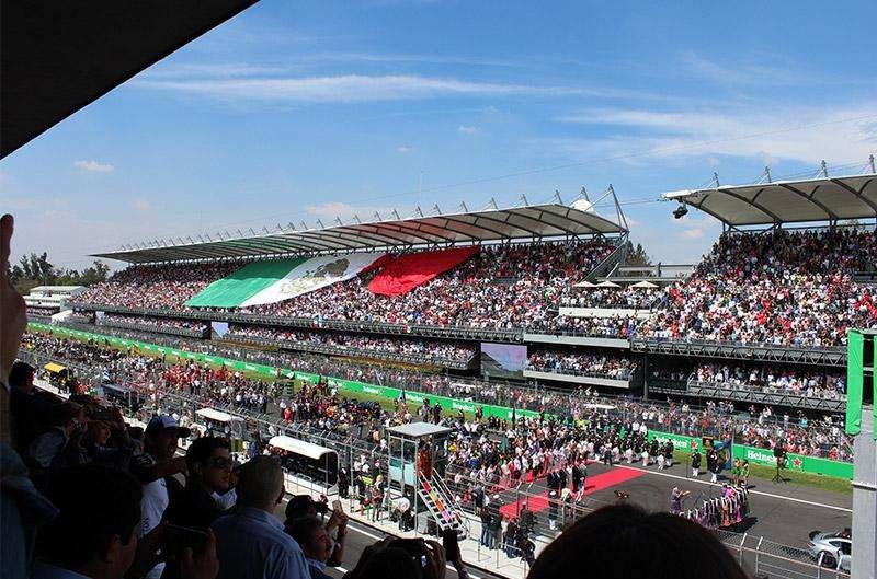 Mexico City Grand Prix Main Grandstand