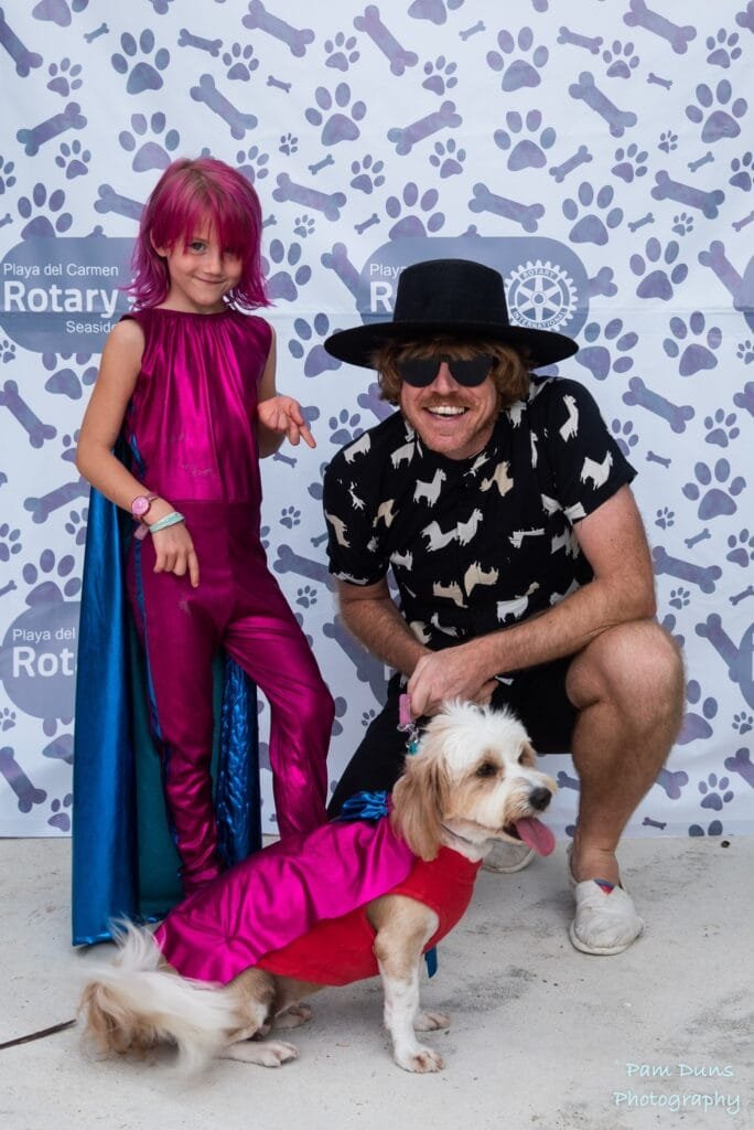 contestants at the seaside rotary yappy hour fundraiser