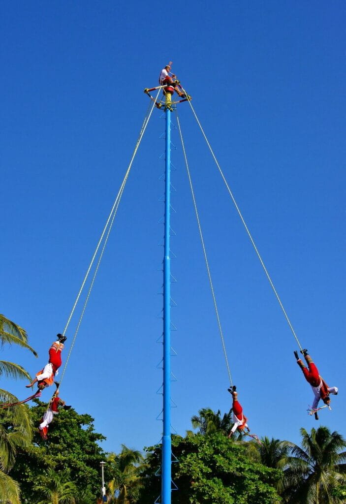 papantla flyers in playa del carmen