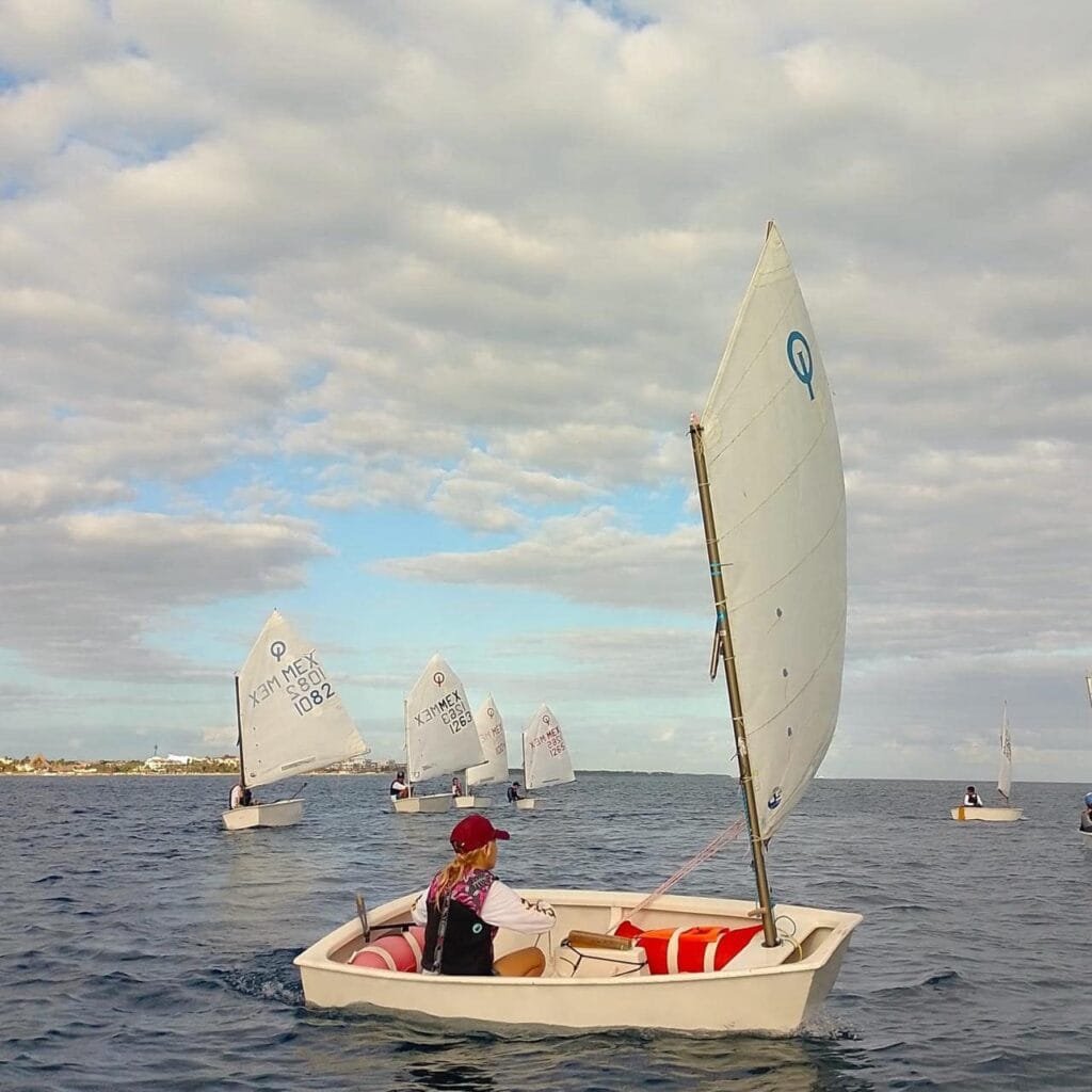 state sailing and windsurfing championship in puerto aventuras