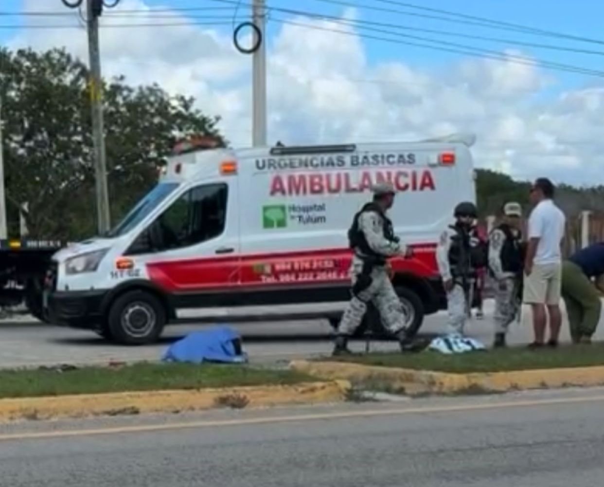 worker run over and killed on highway 307