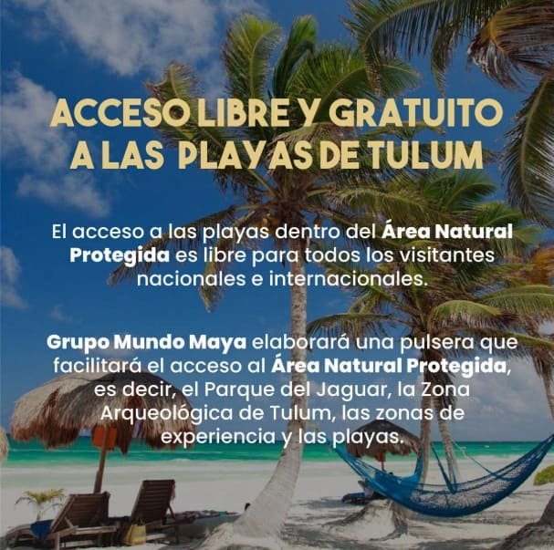 Tulum Beach Access 