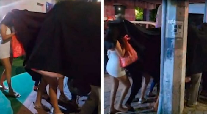 Authorities secure bar where human trafficking victims were rescued in Playa del Carmen