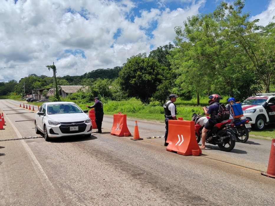 Breathalyzer equipment for traffic safety operations in José María Morelos