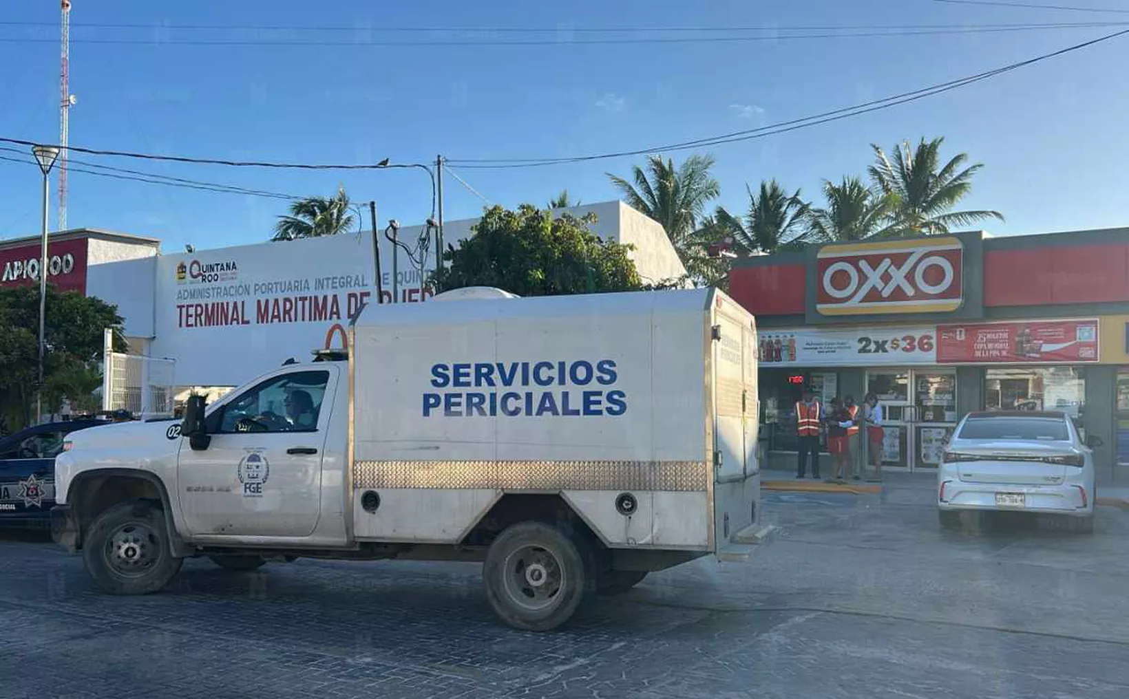 Photo of the deceased crew member found in Puerto Juárez, Cancún