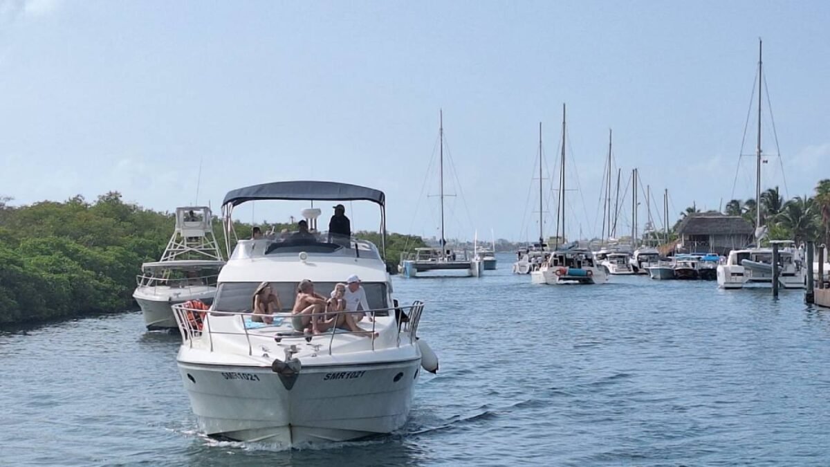 Illustrative image showing tourism development in sensitive ecological zones of Quintana Roo