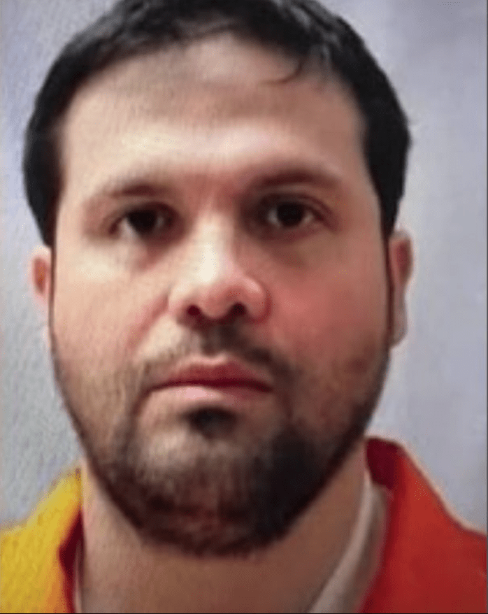 Joaquín Guzmán López appearing in a U.S. federal court