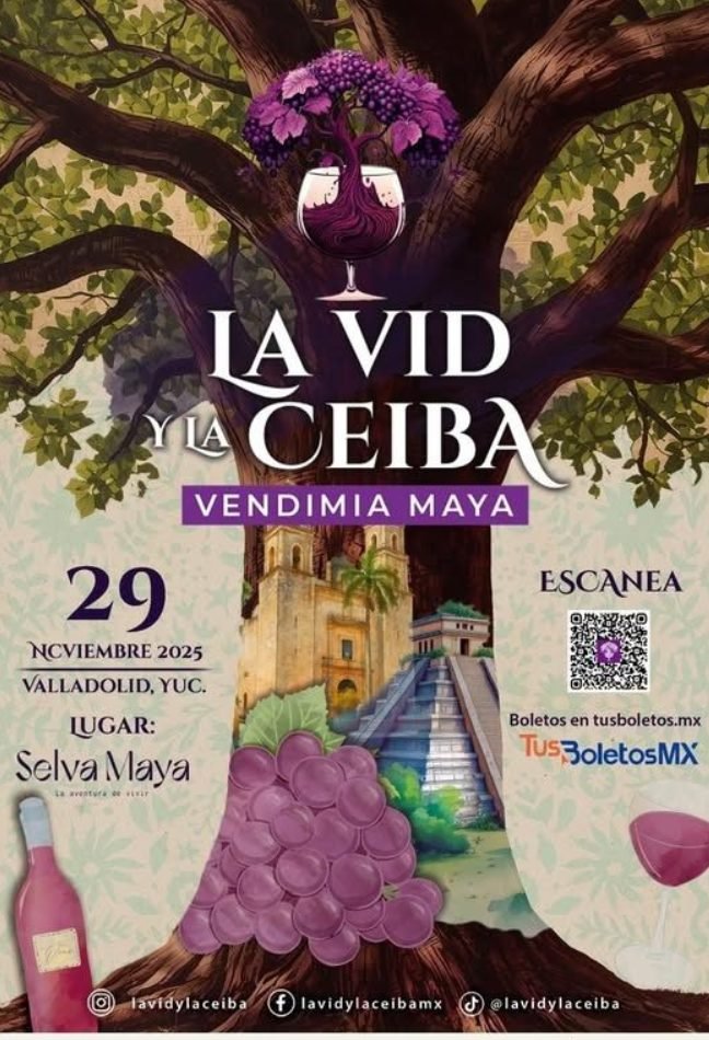 Image of the La Vid y la Ceiba gastronomic festival in Valladolid, Yucatán