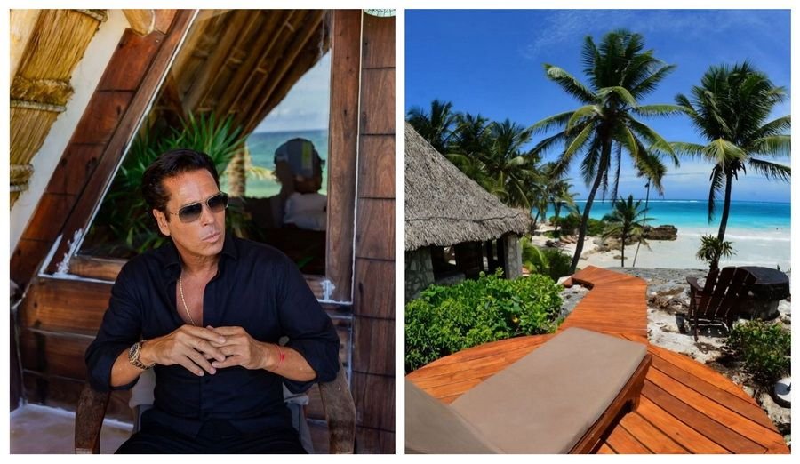 Roberto Palazuelos at his Diamante K hotel in Tulum