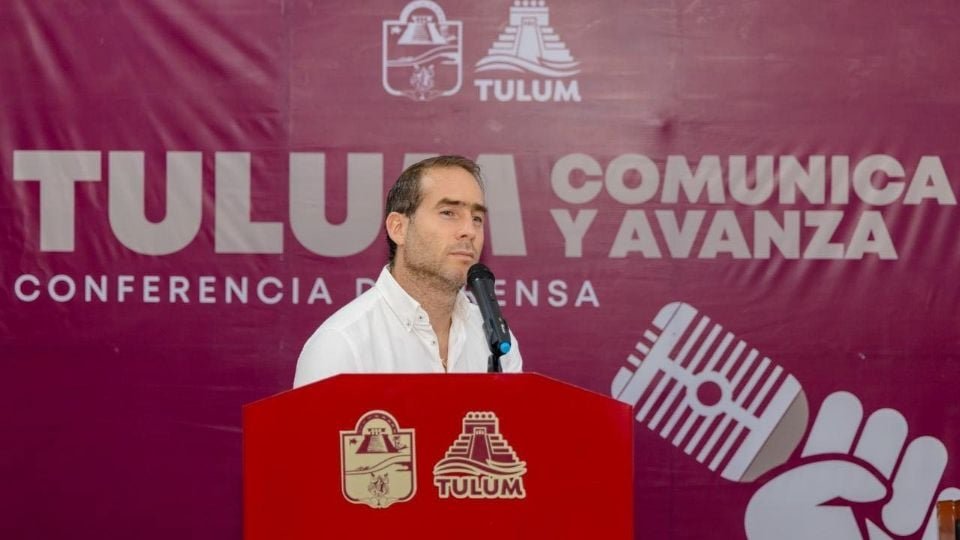 The press conference in Tulum focuses on communication and advancements within the community.