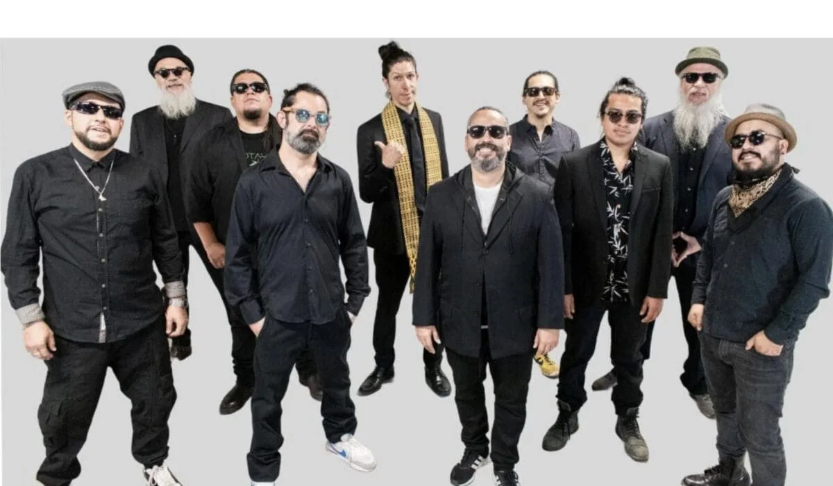 Mexican reggae band Antidoping performing live in Cancún