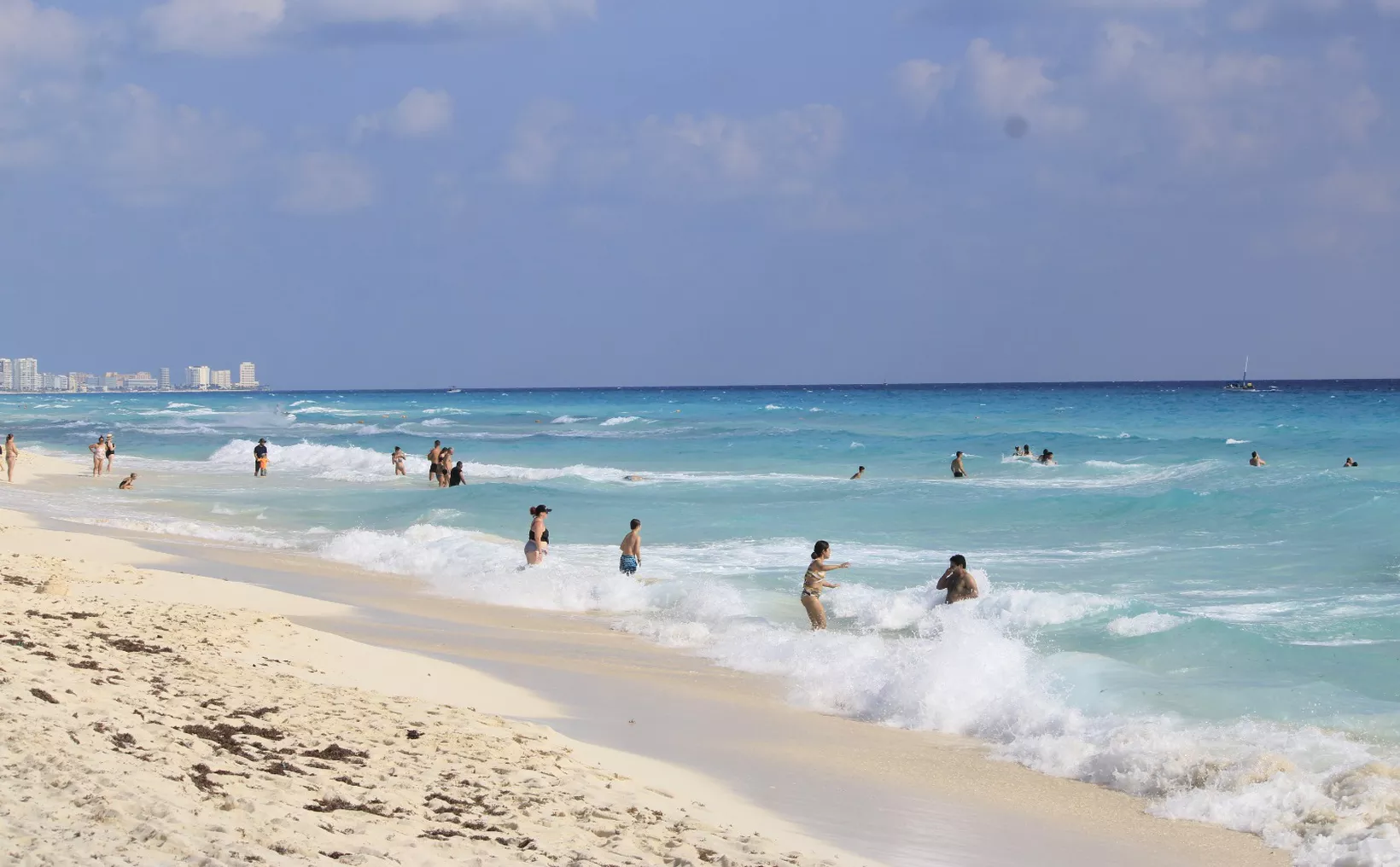 Cancún beach recovery project environmental impact assessment