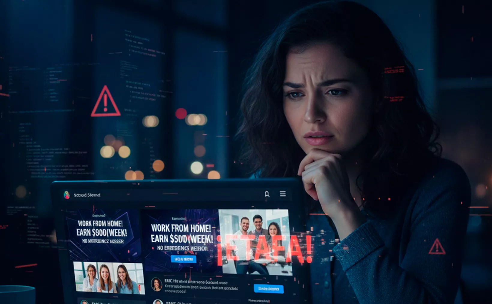 Cancún employment service warns of fake job offers on social media