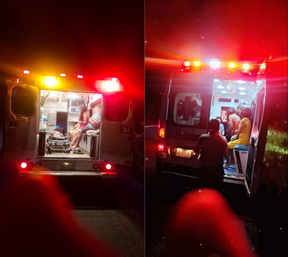 Two children suffered third-degree burns from fireworks in Xul-Ha, Quintana Roo