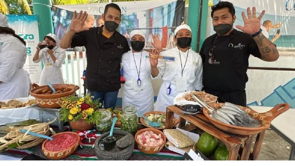Promotional image for the 5th Mexican Caribbean Gastronomic Festival in Cozumel