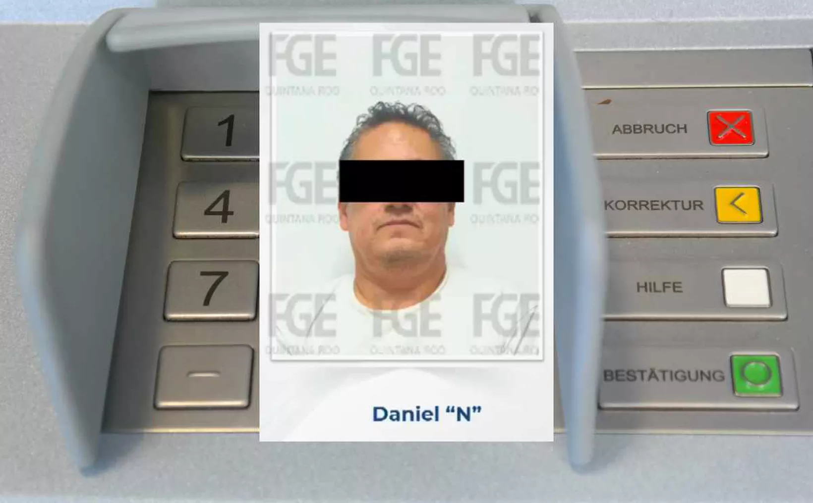 Daniel N arrested in Cancún for multi-million peso bank fraud