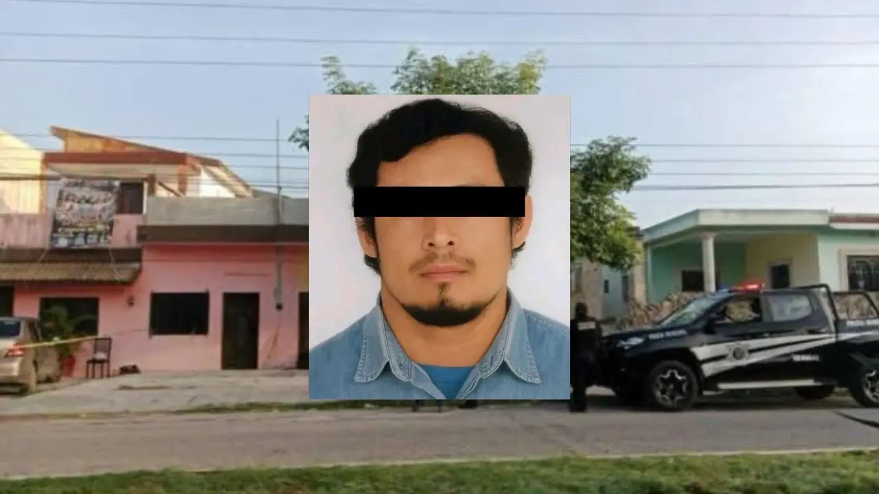 Photo of El Flaco the suspect in the Izamal femicide case
