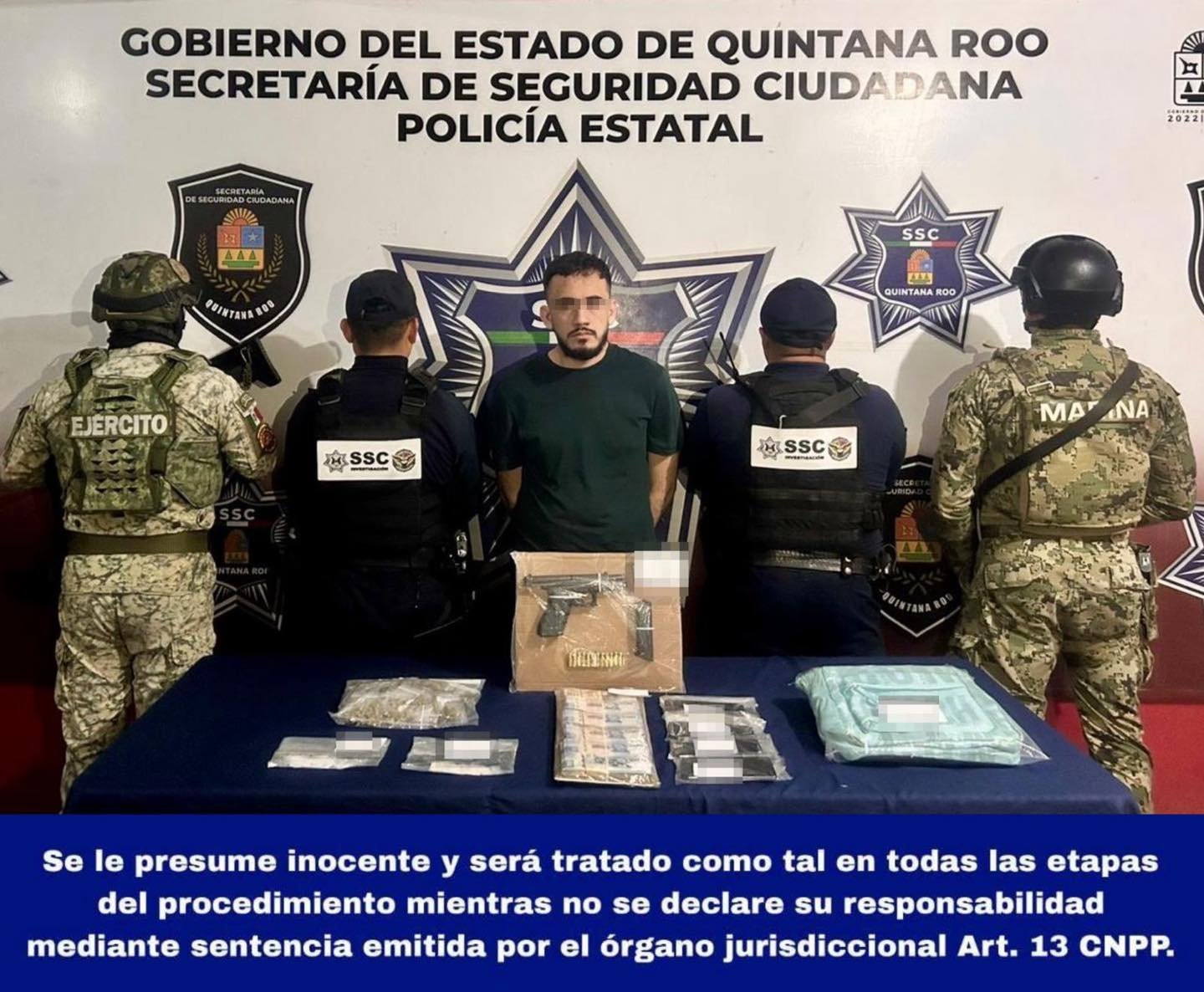 Emilio Alejandro N, alleged CJNG plaza boss, arrested in Cancún