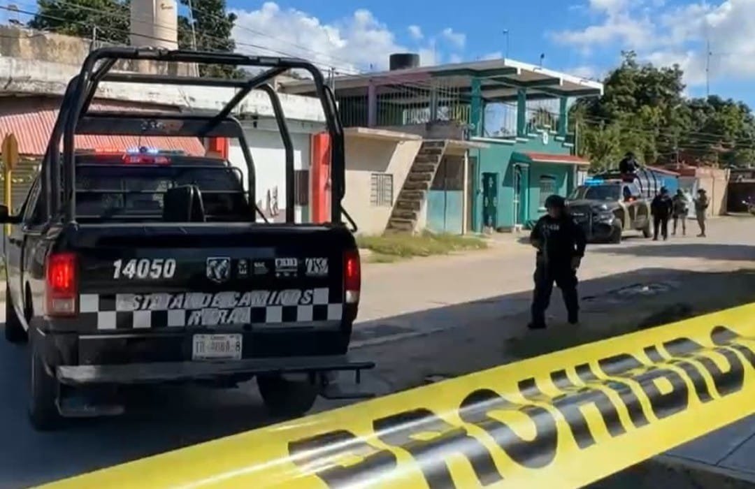 Aftermath of the shootout in Felipe Carrillo Puerto