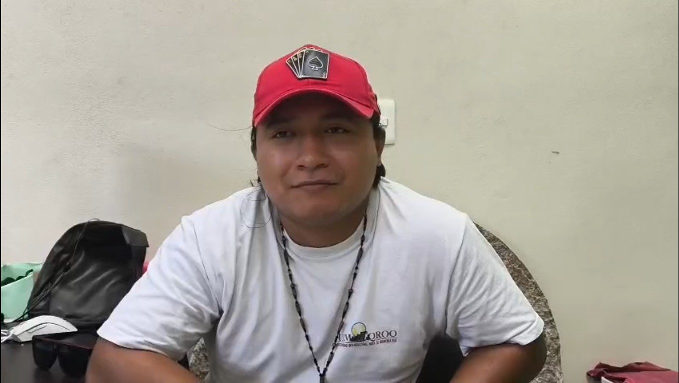 Illustration of satellite lights in the night sky over JMM