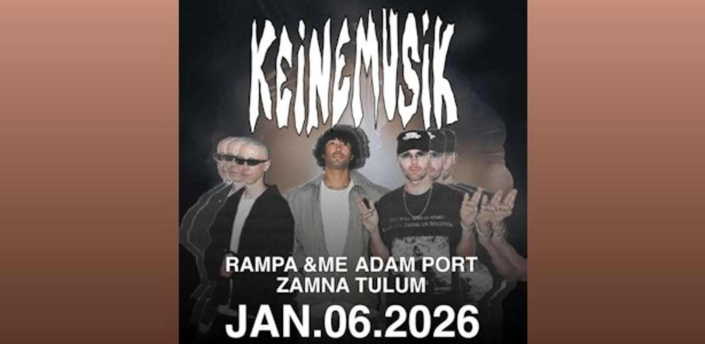 Keinemusik performing at Zamna Tulum festival