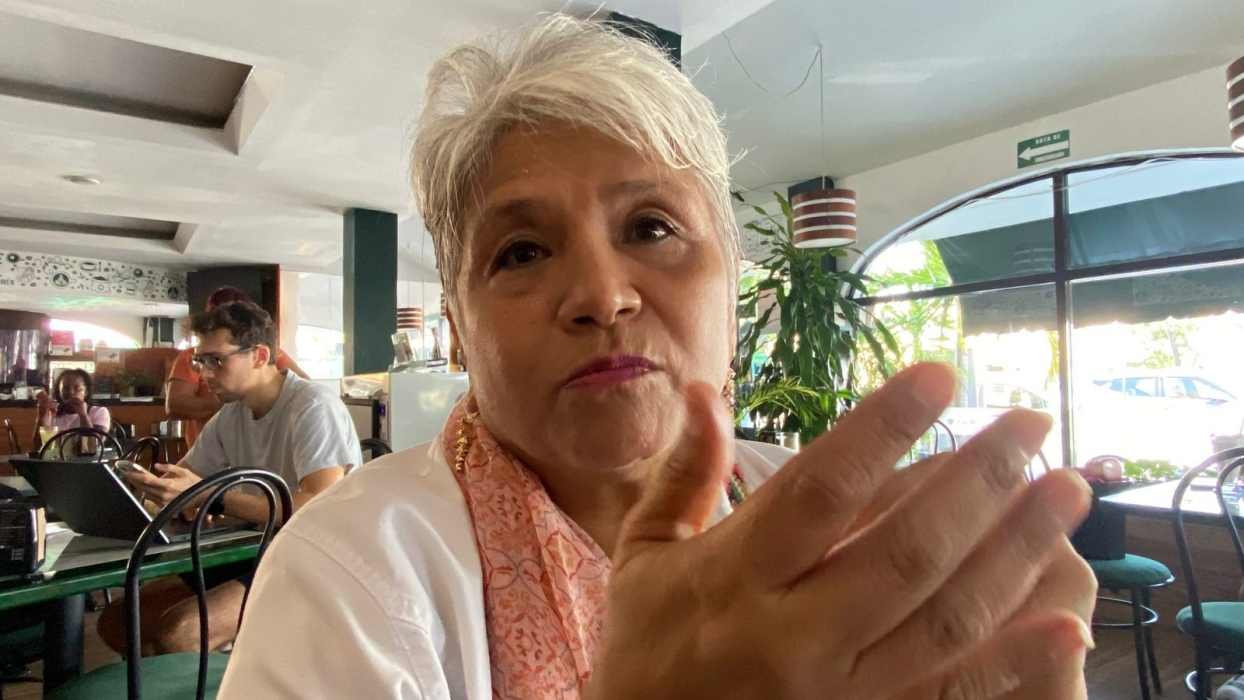 Laura Patiño Esquivel representative of Moce Yax Cuxtal environmental association