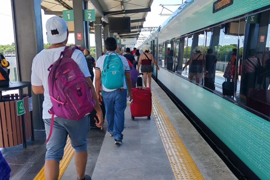 The Maya Train station in Chetumal, Quintana Roo
