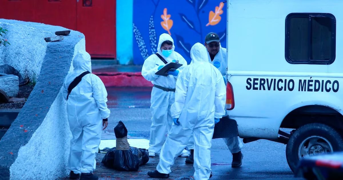 Forensic identification process using biometric data in Mexico