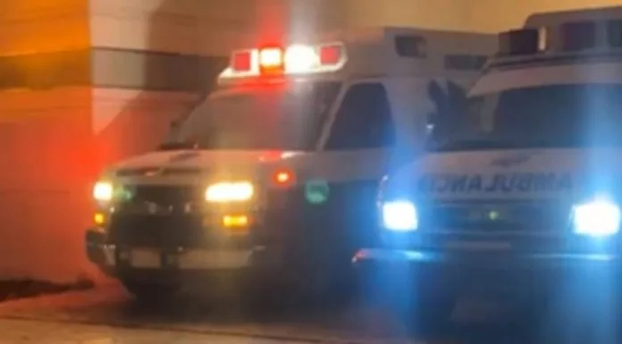 Police chase scene in Valle Verde neighborhood of Cancún