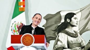 President Claudia Sheinbaum posted messages on her social media accounts