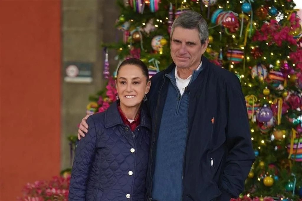 President Claudia Sheinbaum delivering Christmas message