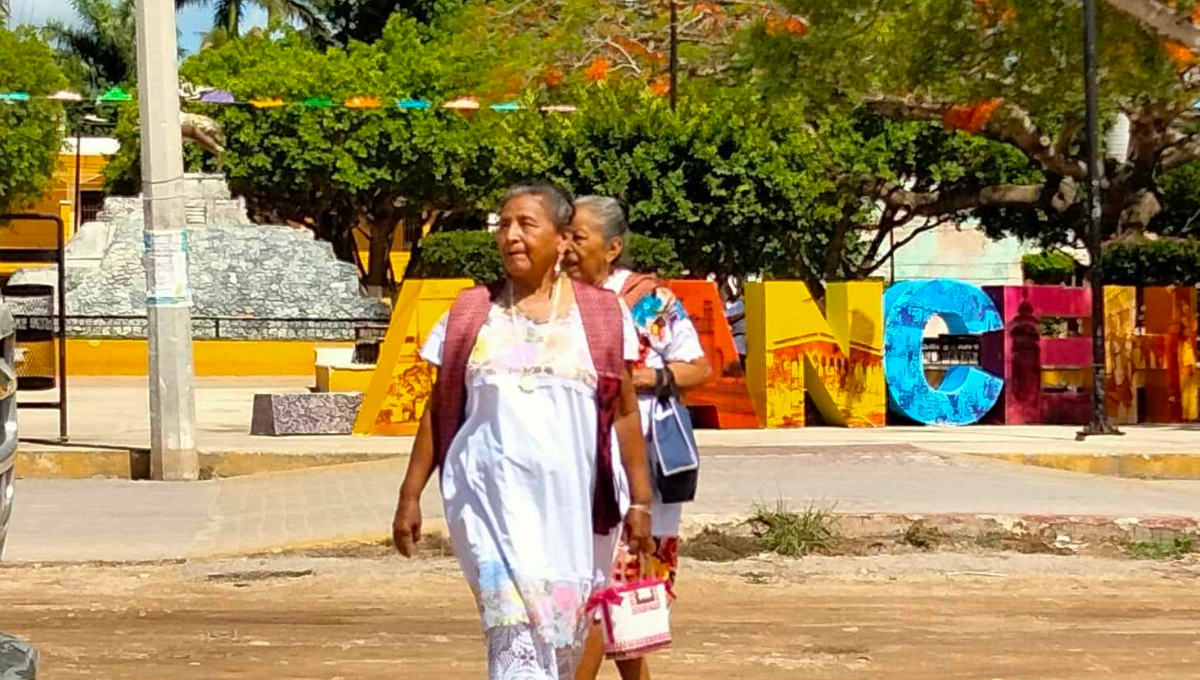 Chart showing decline of Maya language speakers in Yucatán over two decades