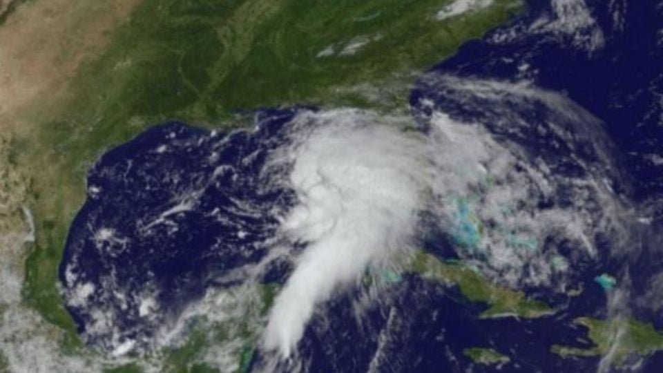 Map showing affected areas in Quintana Roo during Cold Front 25