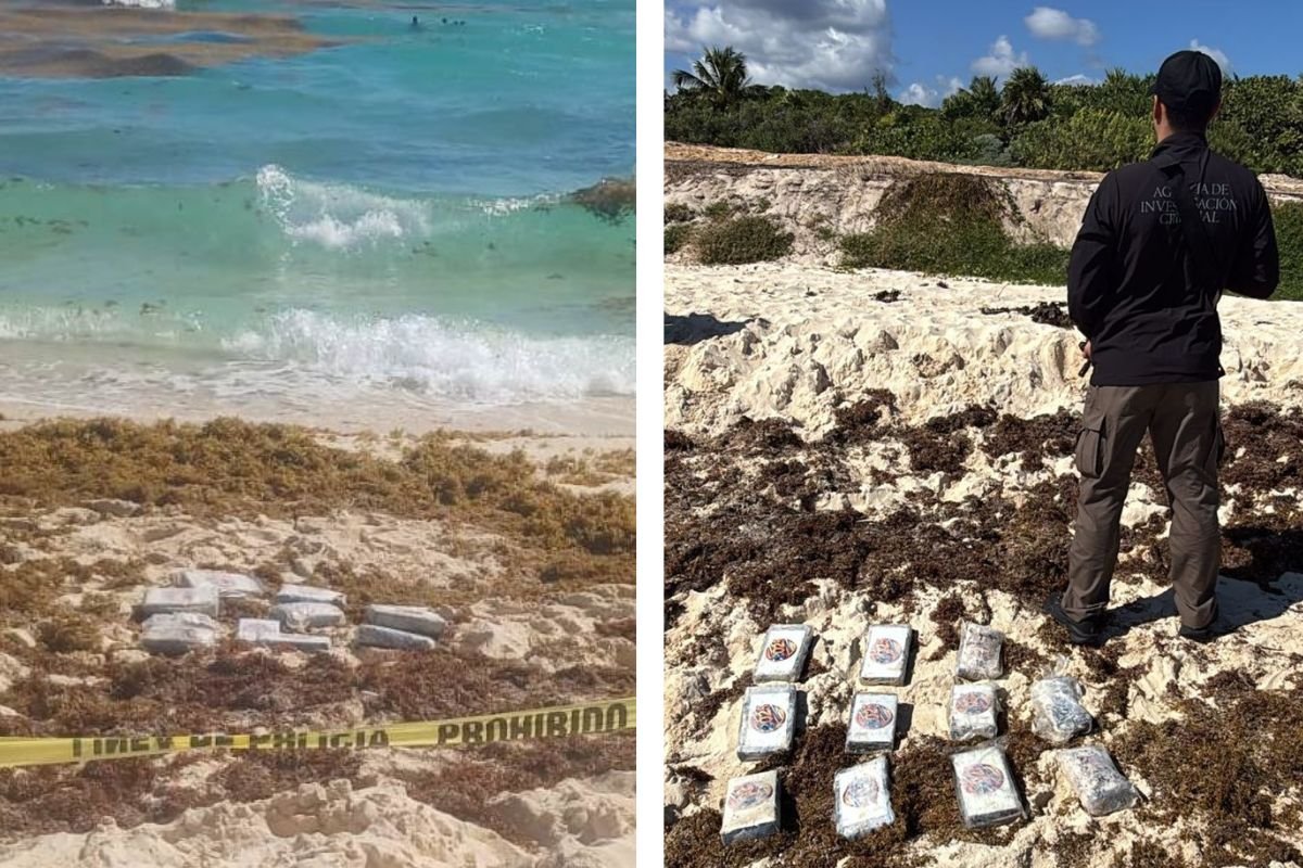 Cocaine Found on Playacar Beach