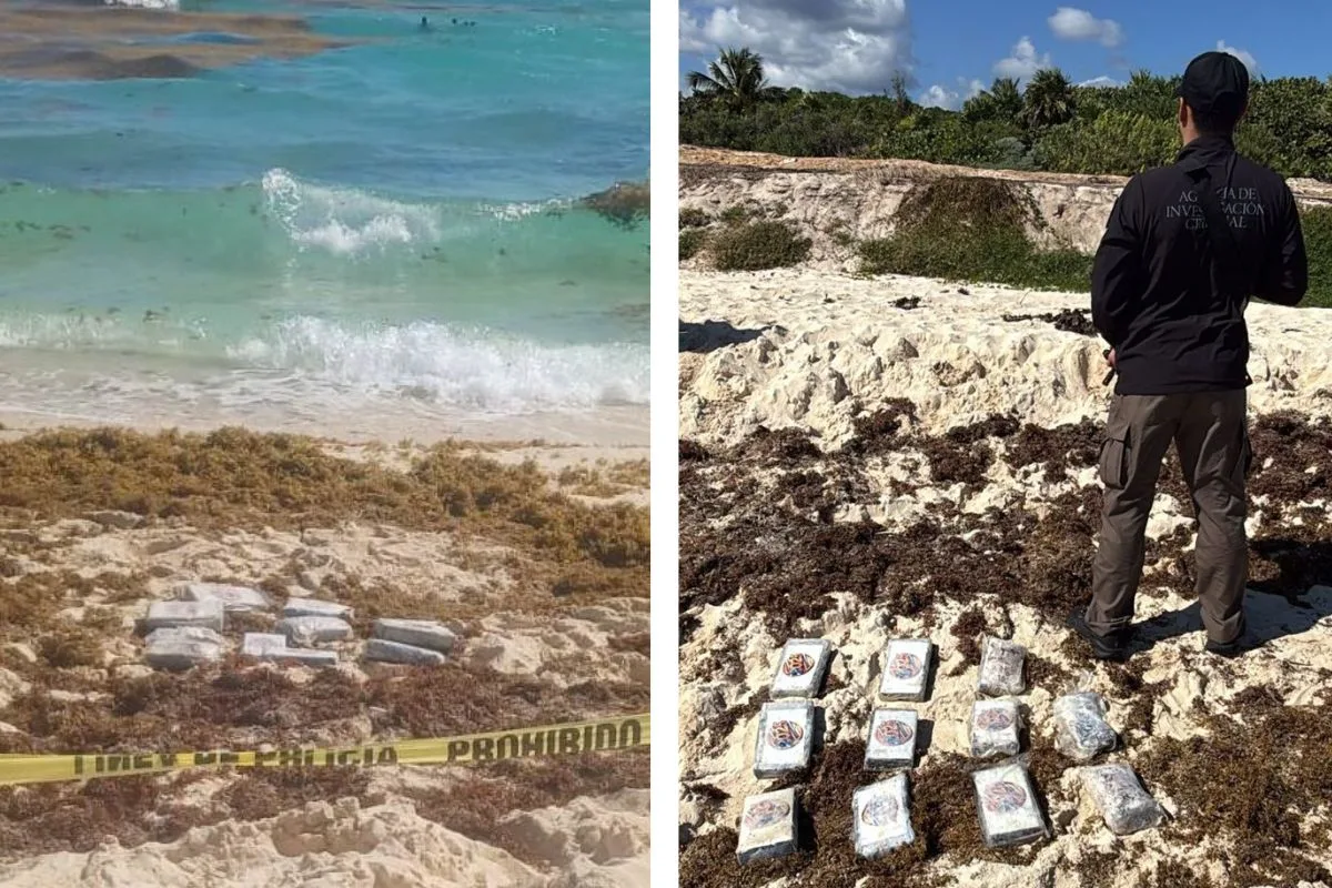 Cocaine Found on Playacar Beach