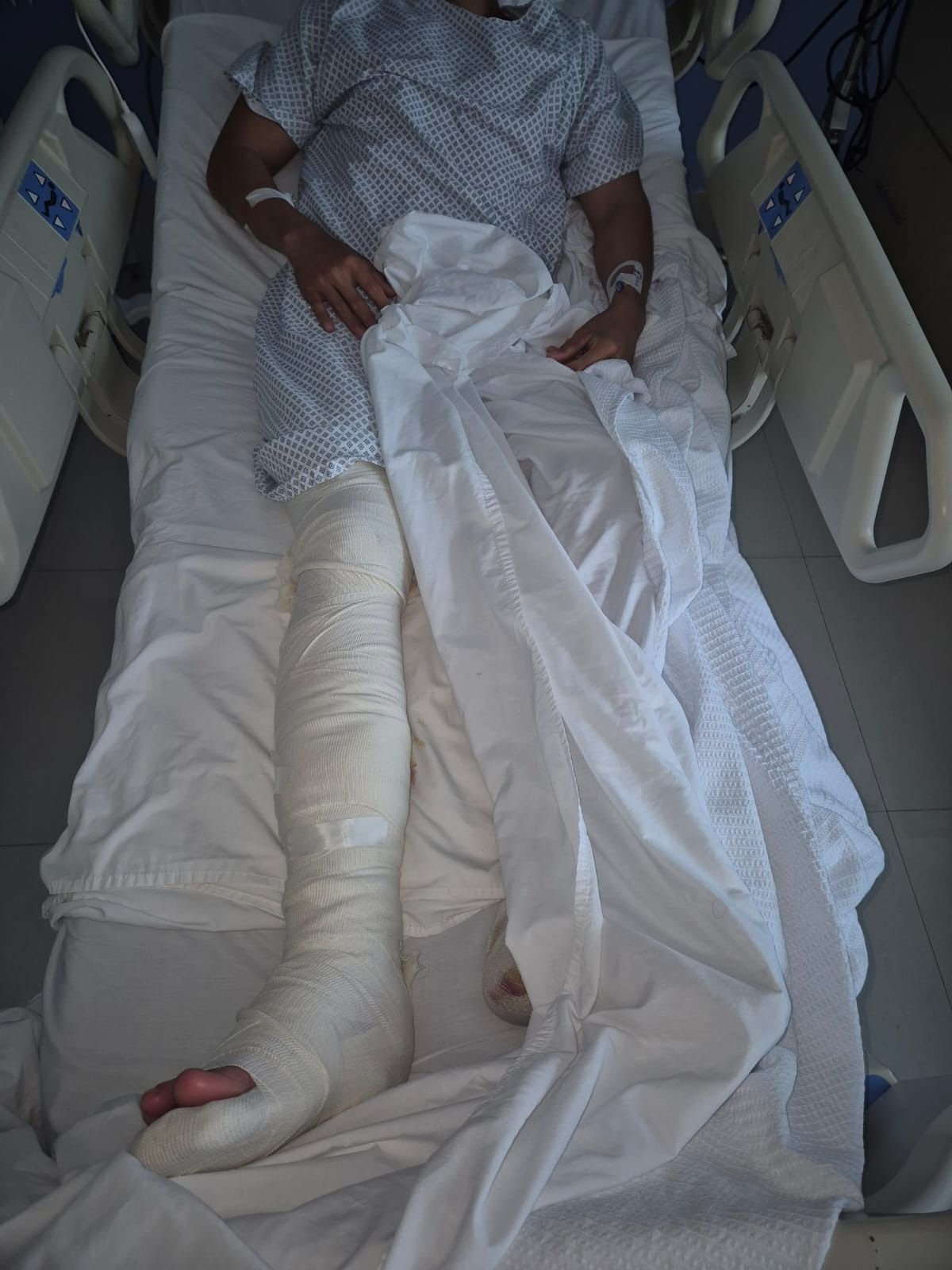 Alex Romero, a Cozumel man who was hit by a food delivery driver and needs urgent surgery