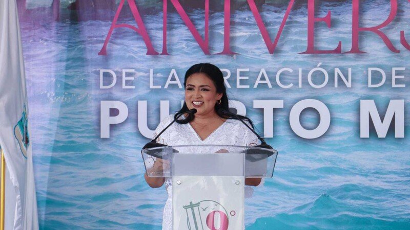 Puerto Morelos Mayor Blanca Merari Tziu Muñoz announces 10th anniversary celebrations