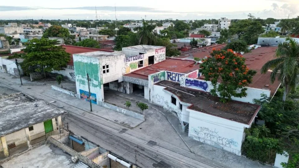 Structure of the new maternal and child hospital in Cancún