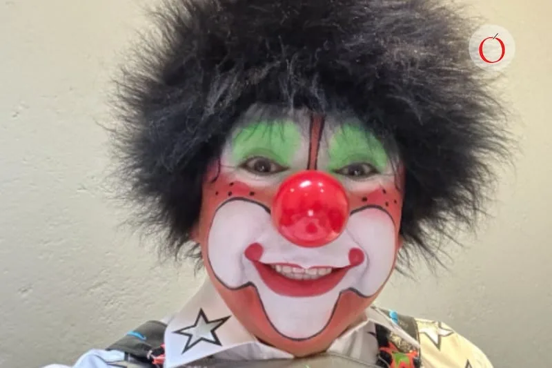 Clown Chuponcito, a Mexican comedian, who is alive despite recent death rumors.