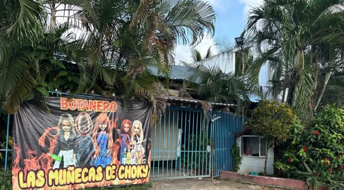 Image of the cocktail bar in Cancún where sound equipment was stolen
