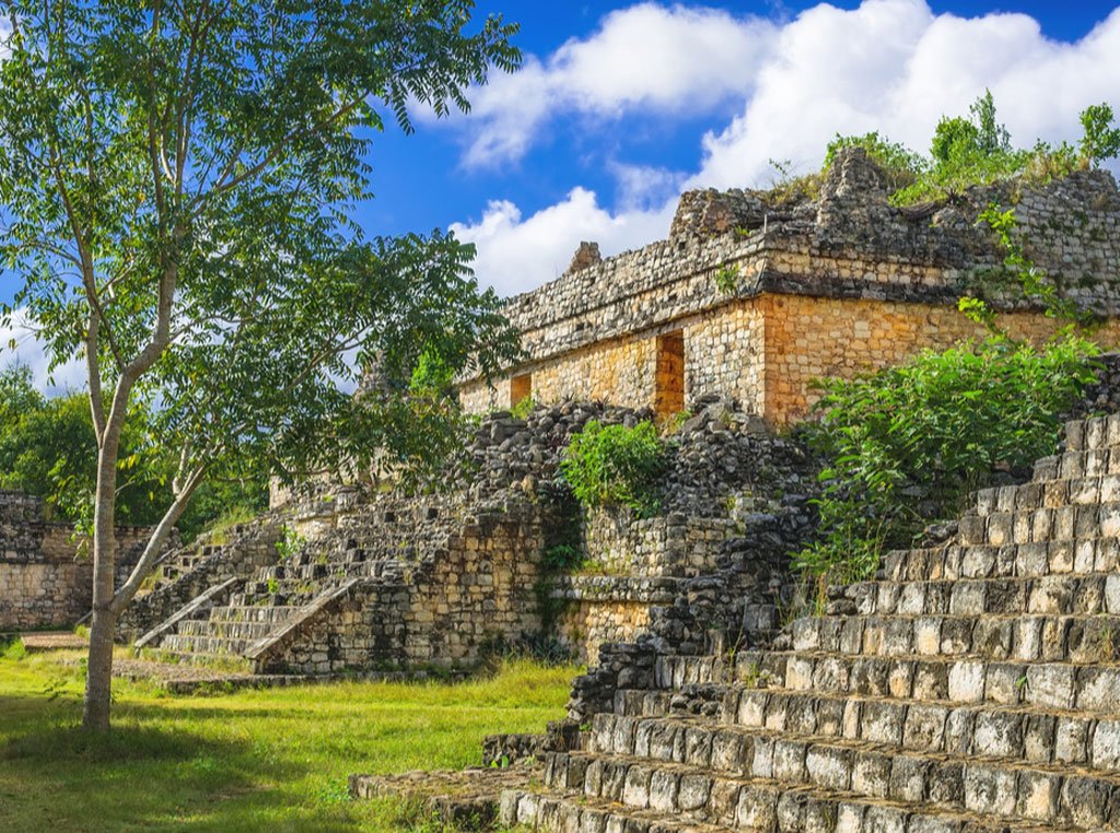 Ek Balam Mayan archaeological site in Yucatán, Mexico
