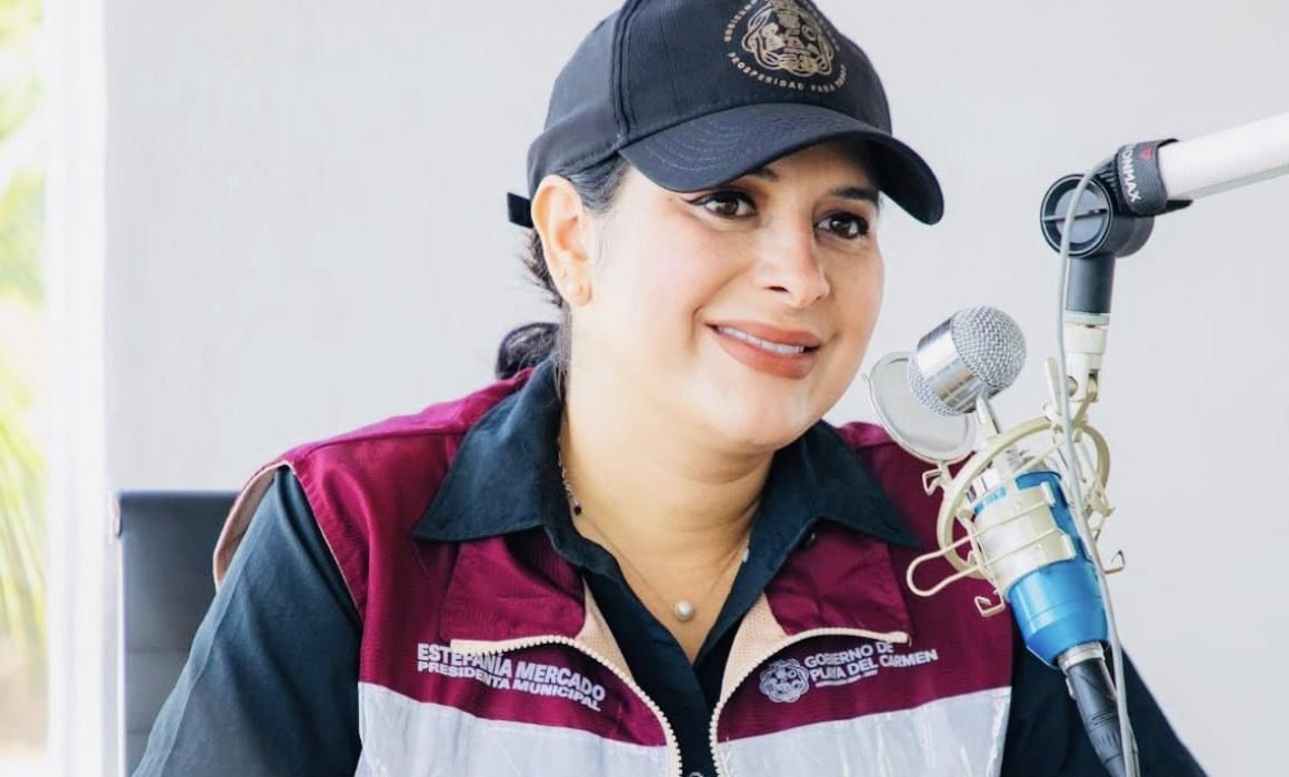 Playa del Carmen Mayor Estefanía Mercado