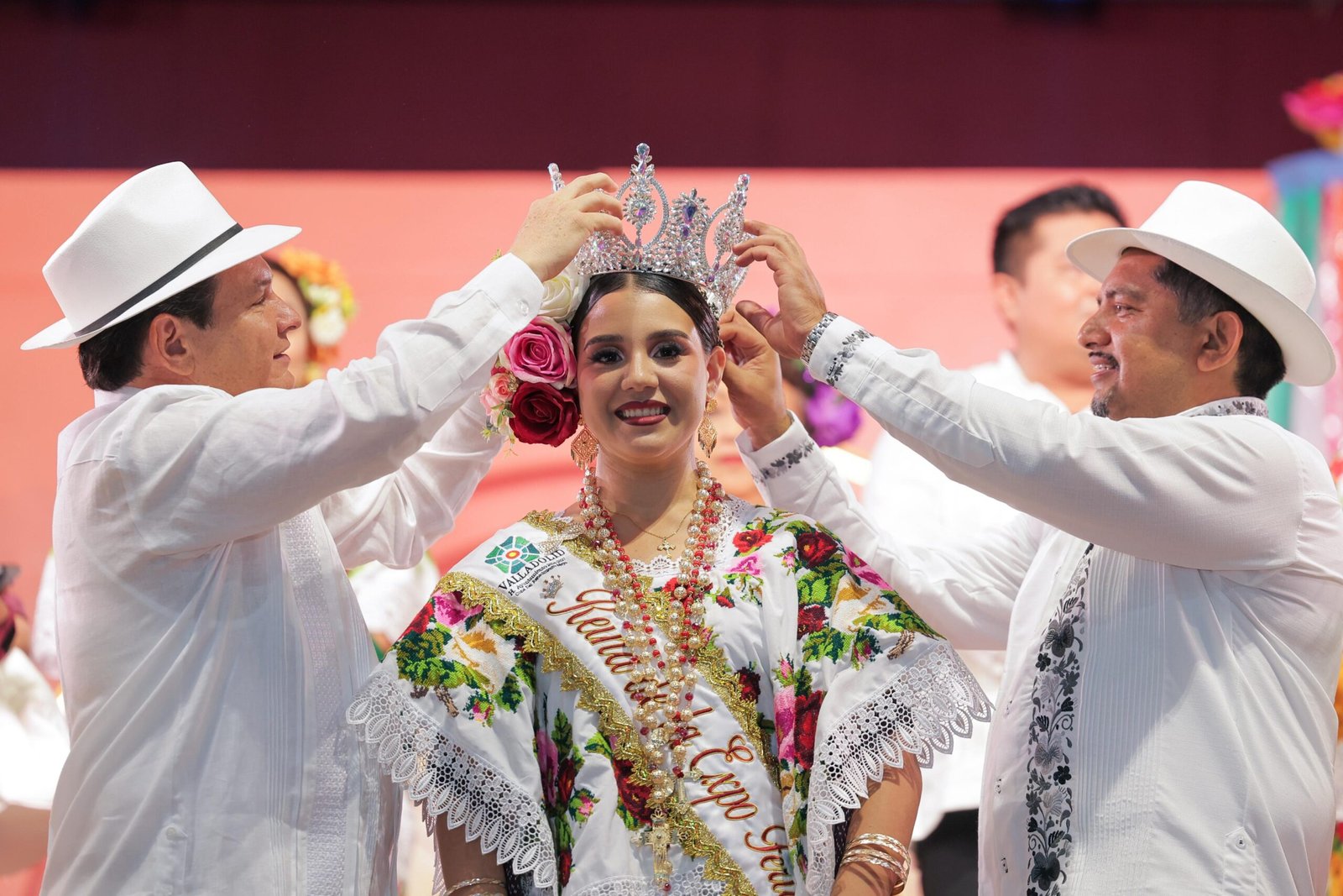Governor Joaquín Díaz Mena and officials at the Expo Feria Valladolid 2026 inauguration