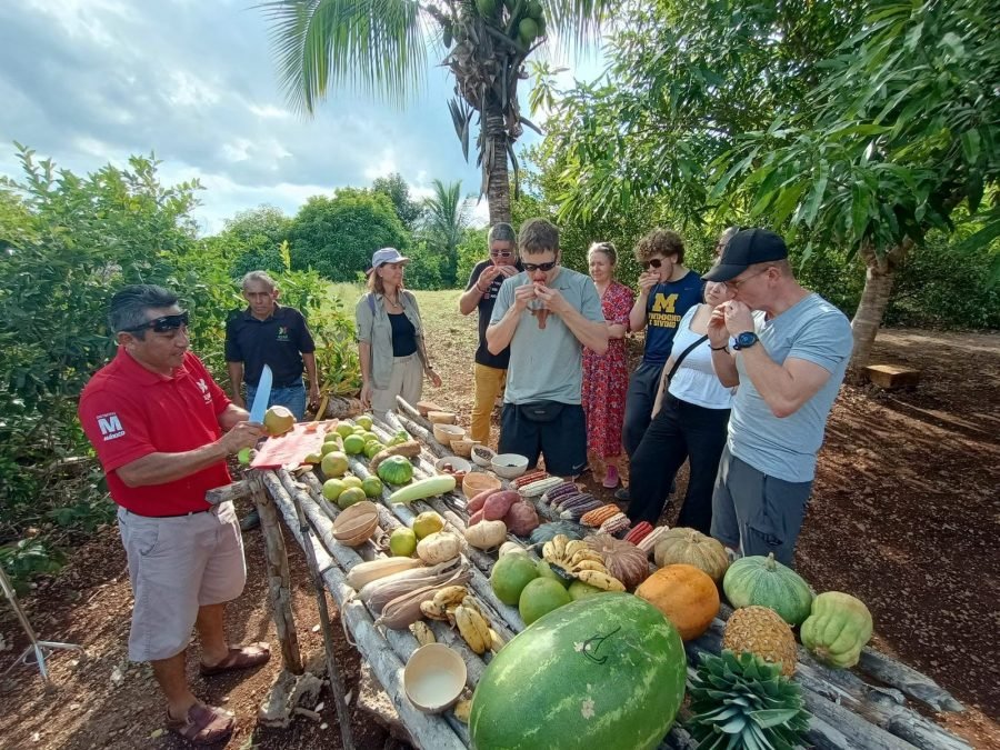 Representatives from Maya communities in Quintana Roo preparing for FITUR 2026
