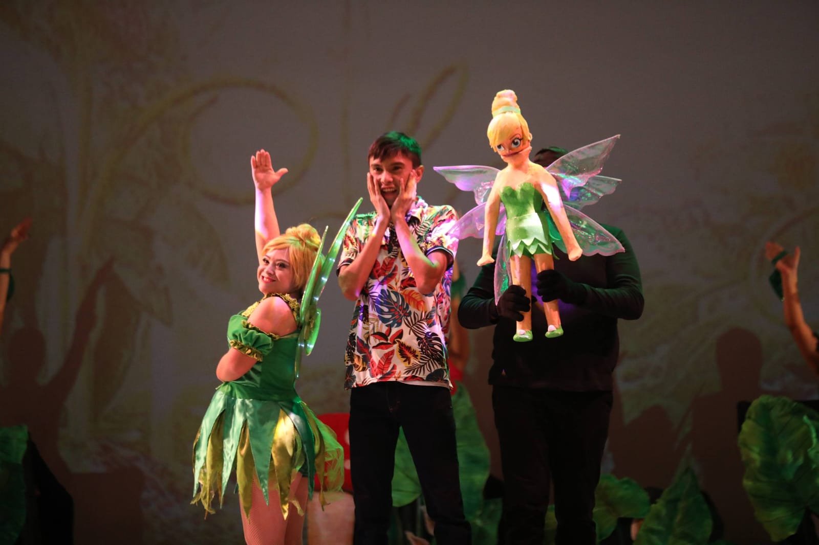 Crowd at Mérida Fest event in Plaza Grande during the city's 484th anniversary celebrations