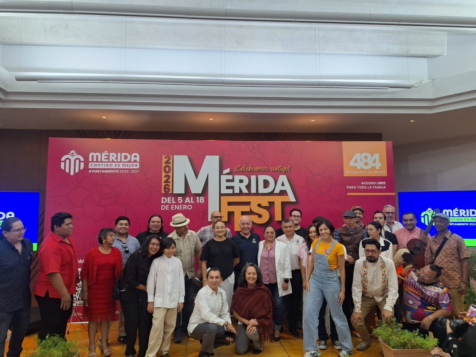 A concert performance at Mérida Fest 2026