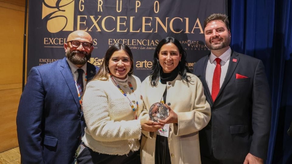 Municipal authorities at the FITUR award ceremony in Madrid