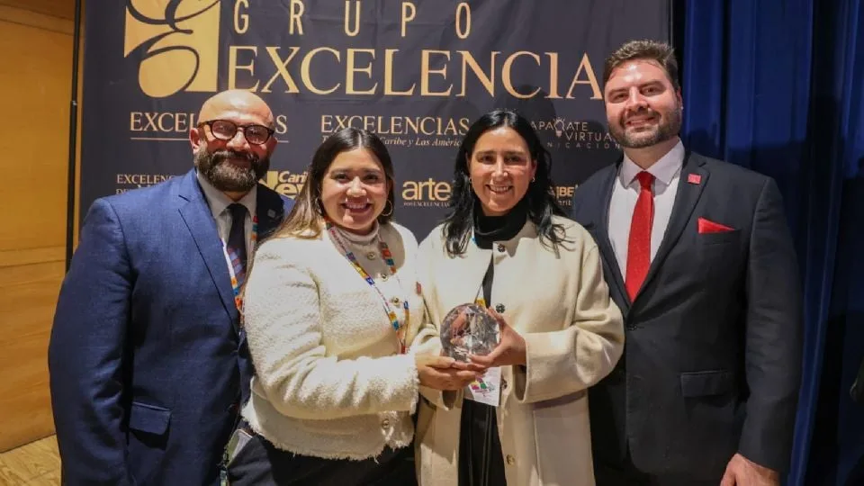 Municipal authorities at the FITUR award ceremony in Madrid