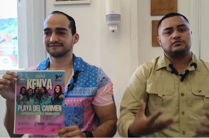 Promotional image for the Queerversatorio event at the Cultural Center of Playa del Carmen